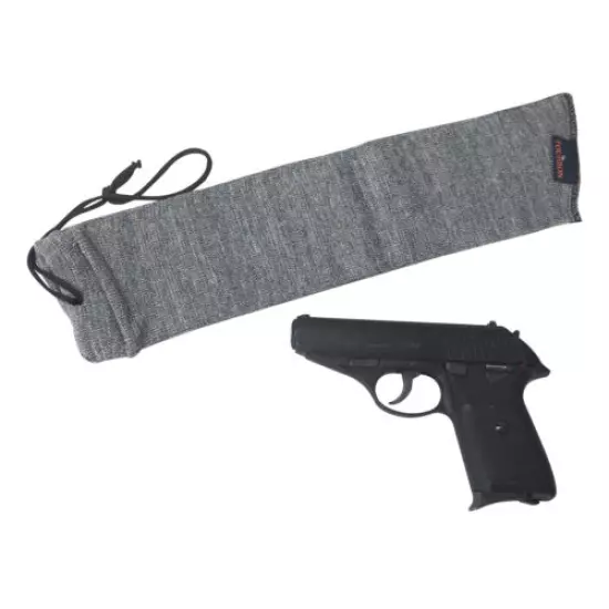 TOURBON 5pcs Gun Socks Handgun Sleeve Silicone Treated Pistol Storage Cover US