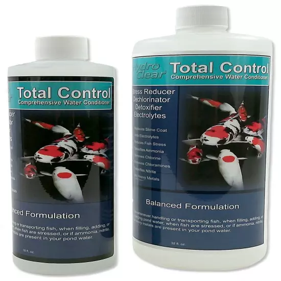 Total Control™ Dechlorinator and All-in-One Water Conditioner