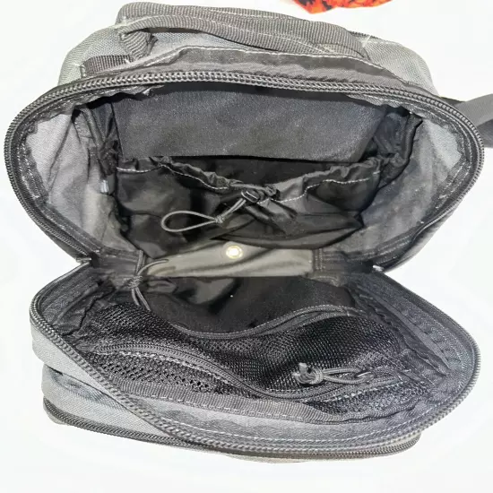 5.11 Tactical Rush MOAB 6 Sling Pack, 11L Double Tap, Gray Black 56963 Pre-owned