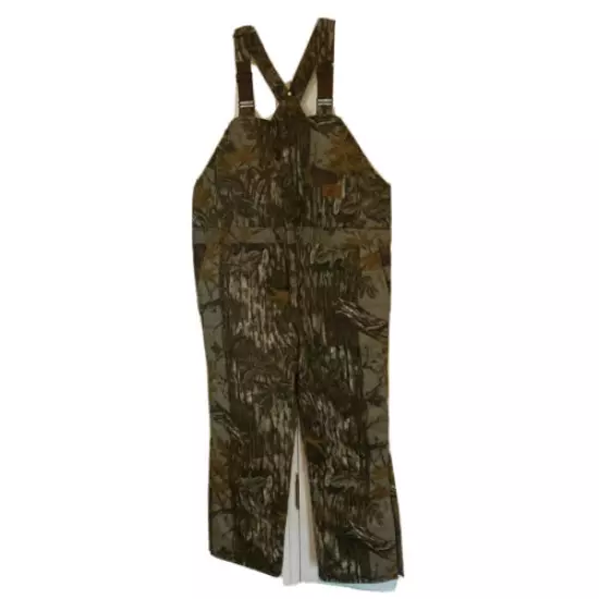 VTG Duxbak Camouflage Overalls Insulated Men XL Waist 42 X 44 Hunting USA 30.5