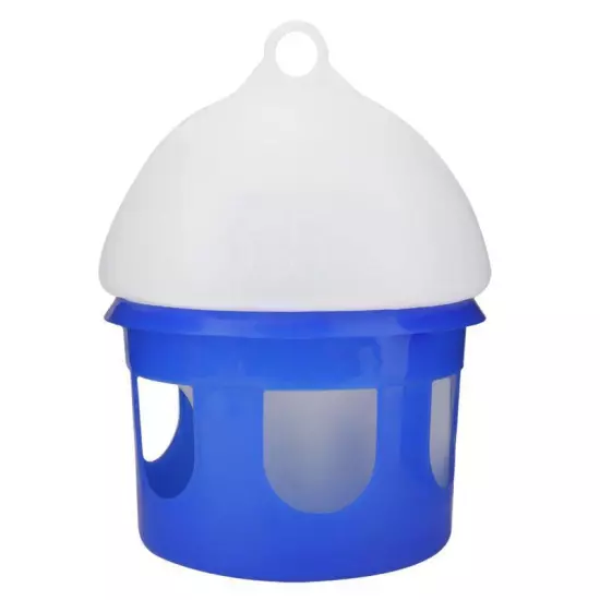 Large 6.5L Automatic Bird Feeder and Water Dispenser for Outdoors