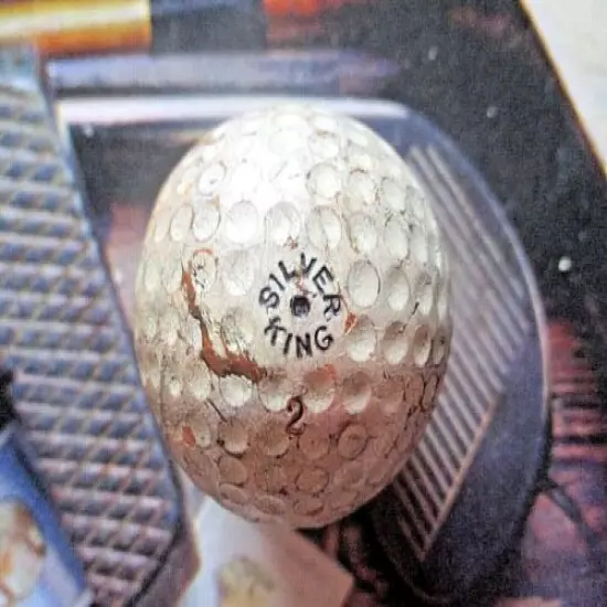 vtg - SILVER KING DOT Golf Ball - Dimple 