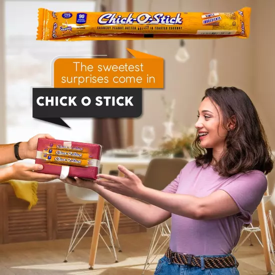 Atkinson Chick O Sticks Candy Bulk 8 Pack Peanut Butter Coconut Candy