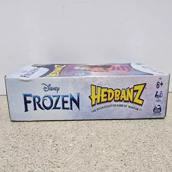 Hedbanz Disney Frozen Picture Guessing Card Game Quick Question Game What Am I?