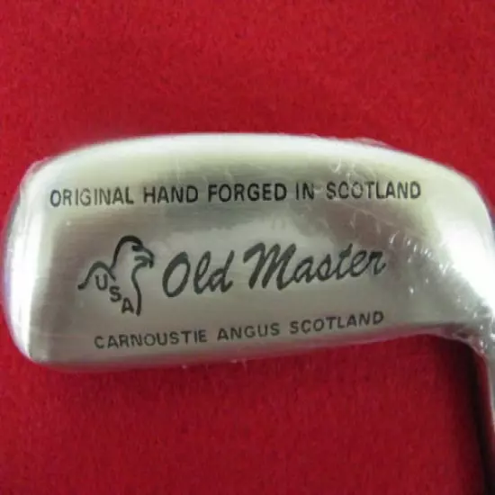 BUILD YOUR OWN PUTTER! "RIGHT HAND" OLD MASTER SCOTTISH CLASSIC PUTTER HEAD