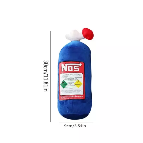 Creative NOS Nitrous Oxide Bottle New Plush Toys Pillow Stuffed Soft Turbo JDM C