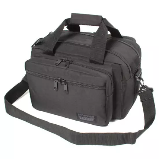 Blackhawk 74RB01BK Sportster Deluxe Range Bag 15"x11"x10" Black