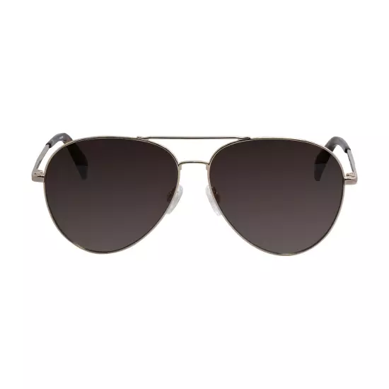 Rag & Bone RNB 5052/G/S 06J Gold Havana Stainless Steel Sunglasses Brown