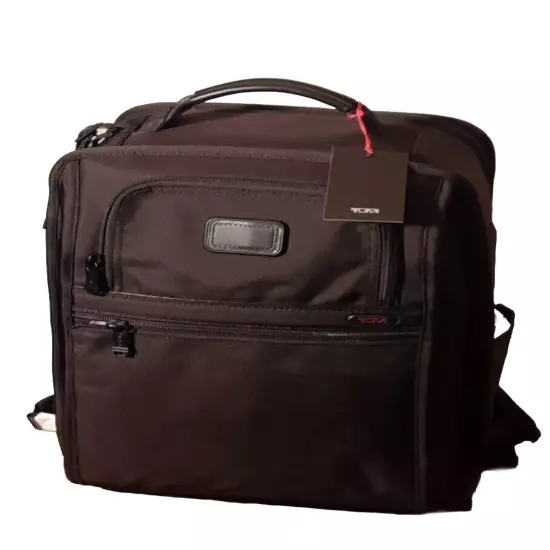 NWT Tumi Packing Backpack 2 - Way Opening in Black $675.