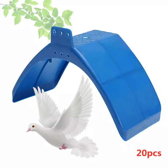 20 Pcs Pigeon Dove Rest Stand Frame Dwelling Supplies Frame Perches Bird Roost