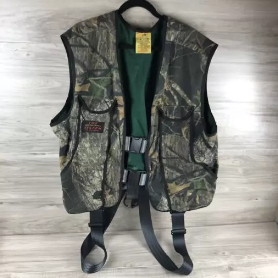 Hunter Safety System Vest Harness L / XL 275 Lbs Max Mossy Oak Real tree Camo