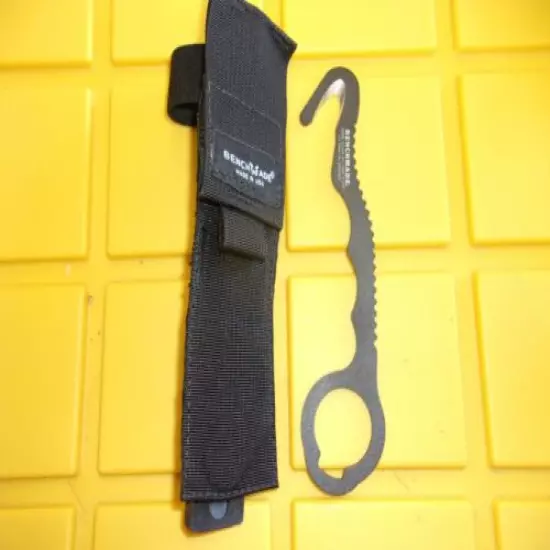 BENCHMADE STRAP CUTTER NSN: 4240-01-568-3219 SURVIVAL TRAUMA RESCUE PREPPER