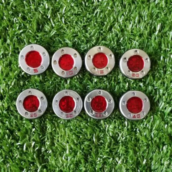 2pcs Red Four Clover Golf Weight for Scotty Cameron Newport Putters 5g-45g