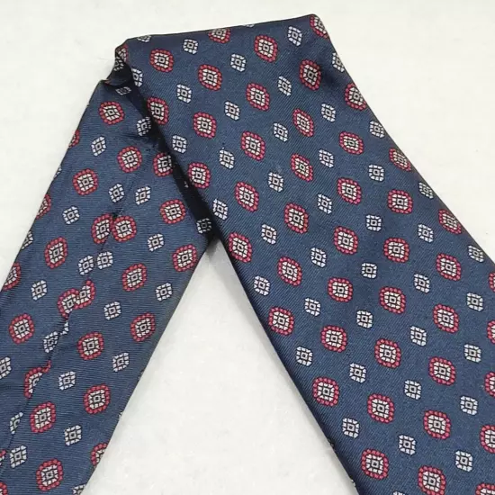 Brooks Brothers Business Blue Casual Silk Necktie Colorful Dot Geometric Pattern