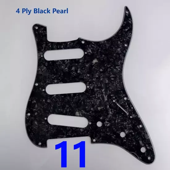 Guitar Prewired Loaded Strat Pickguard with Coil Splitting Alnico5 Pickup for ST