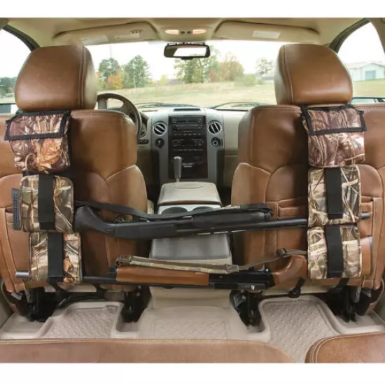 Rifle Shotgun Holder Gun Sling Case Car Rack Back Seat Pickup Truck Organizer US