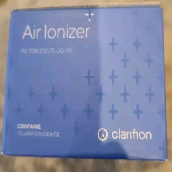 Clarifion Air Ionizer Plug In White