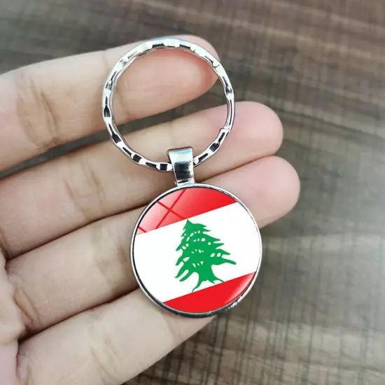 Lebanon Ethnic Keyrings Jewelry Alloy Keychains Adorment GXD