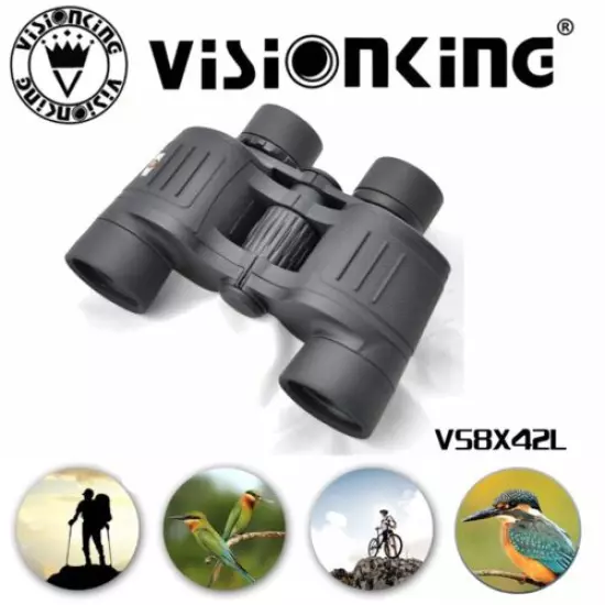 Visionking 8x42 Hunting Birding Hiking Travel Binoculars Telescope High Quality