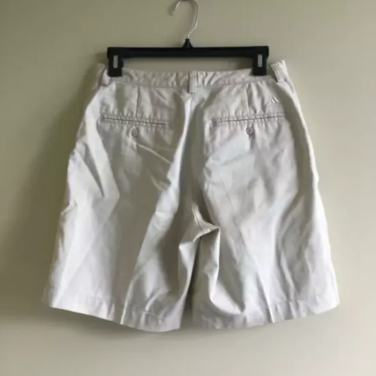 ADIDAS STRETCH SHORTS ATHLETIC WOMENS SIZE 6 IVORY Climalite Dry GLOF