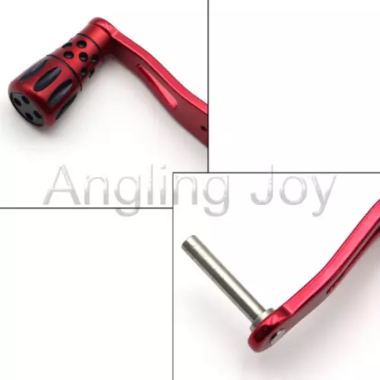 Red Fishing Reel Handle for Daiwa Abu Garcia Baitcasting Reel Repair Grip