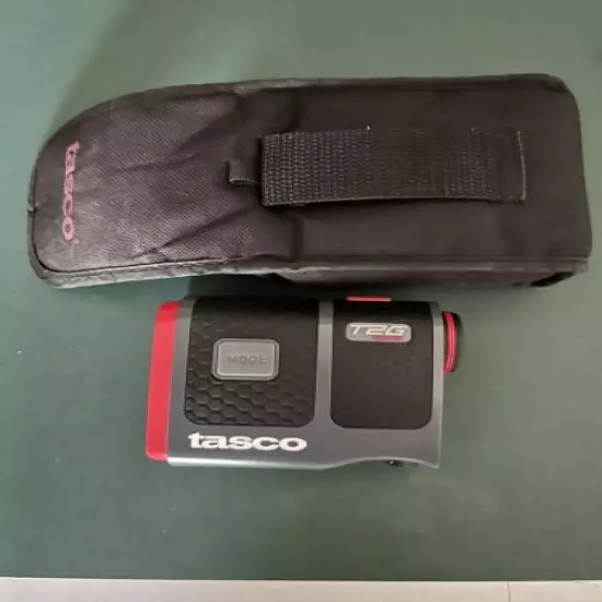 Tasco T2G Slope Golf Laser Rangefinder Good Condition Bundle with Case