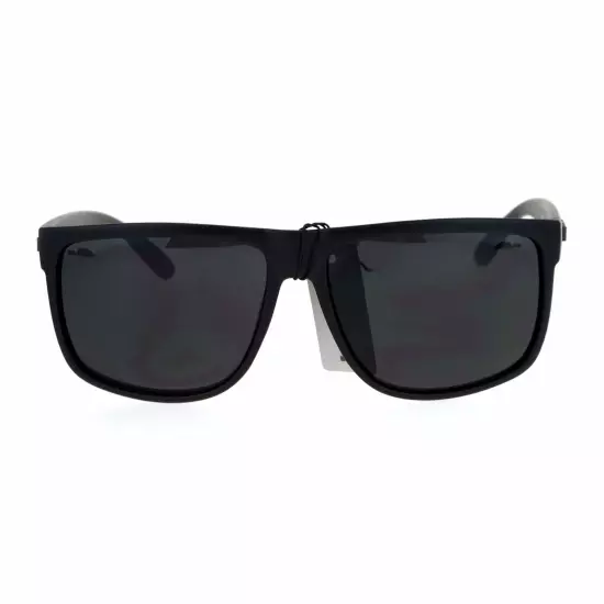 KUSH Sunglasses Classic Black Square Frame Unisex Fashion Shades UV 400