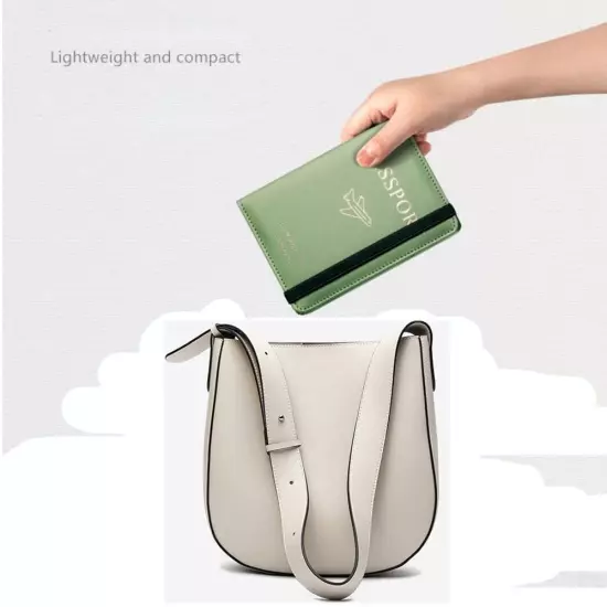 Ultra-thin Passport Bag RFID Travel Passport Case Credit Card Holder Travel