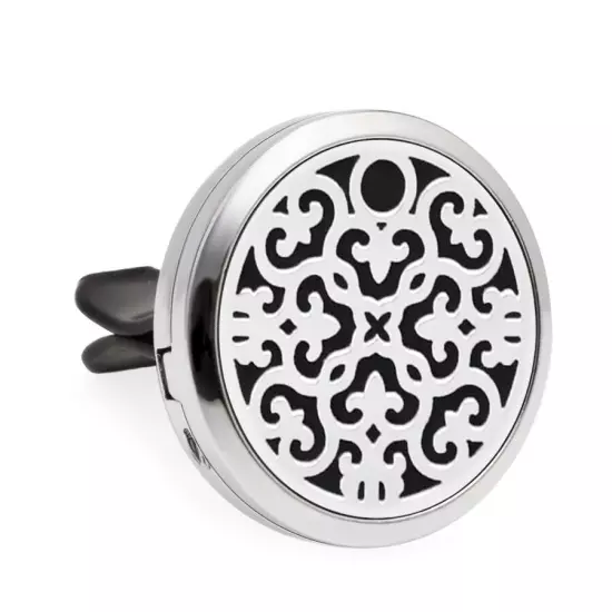 Car Diffuser Vent Clip Air Freshener Essential Oil Aroma diffuser Locket 10Pads 