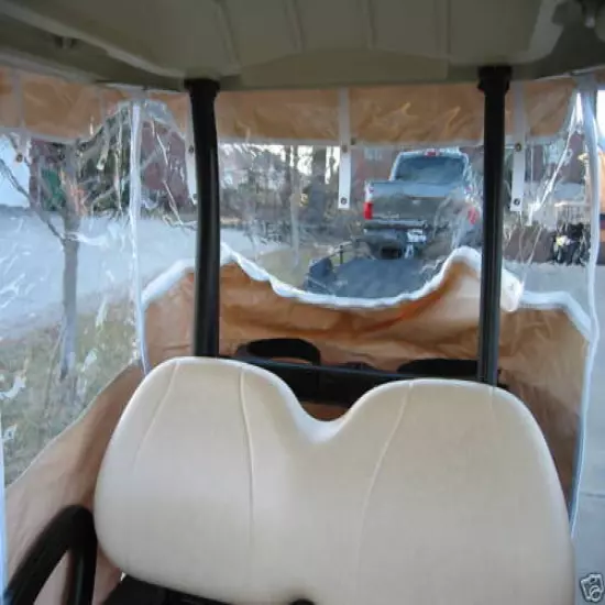  GOLF CART CUSTOM FIT ENCLOSURE COVER FOR MOST CARTS.