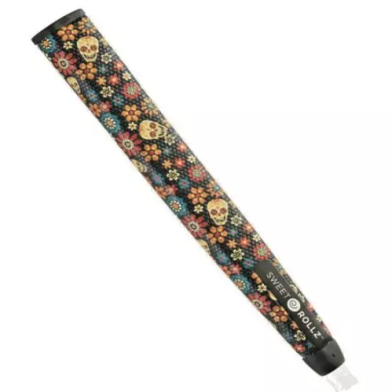 SWEET ROLLZ MUERTOS SUGAR SKULL STANDARD PISTOL PUTTER GRIP BRAND NEW !!! 