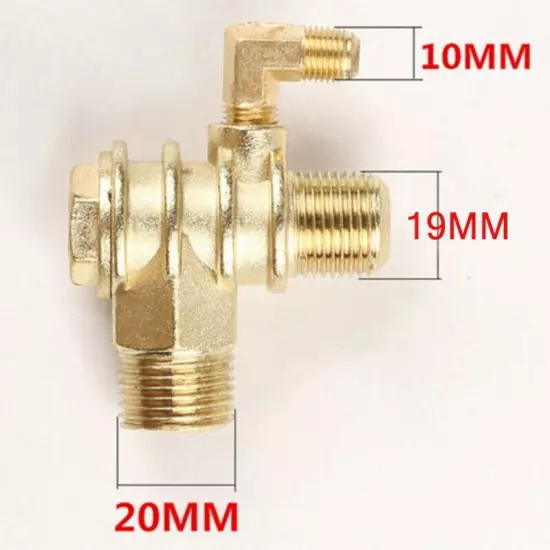 Replacement Check Valve Brass Male-Threaded Air Compressors High quality