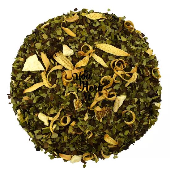 Yerba Mate Orange Flavoured Loose Dried Leaves 300g-1.95kg - Ilex Paraguariensis