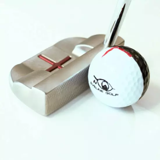 Golf Myroll 2-Color Golf Ball - Training Aid for Stroke/Practice Putting. See Al