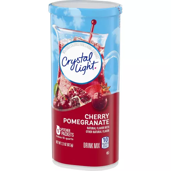 Naturally Flavored Cherry Pomegranate Powdered Drink Mix (Pack of 4)