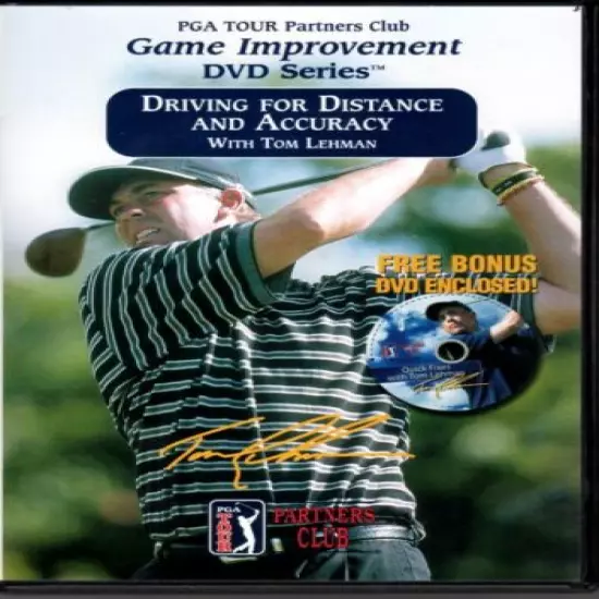 Driving for Distance and Accuracy with Tom Lehman with BONUS DVD - Quick Fixes 