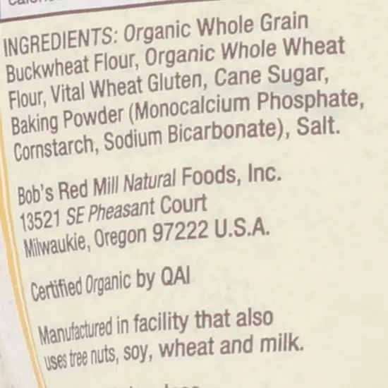 Bob'S Red Mill Buckwheat Pancake & Waffle Mix, 24 Oz