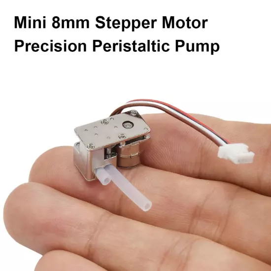 Tiny Mini Gear Stepper Motor Metering Precision Peristaltic Water Liquid Pump