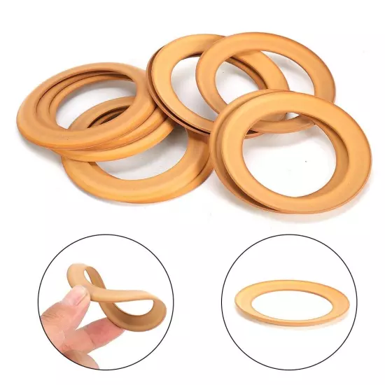 10pc/Pump Piston Rings Rubber Insulated For 1100w Oil-Silent Air Compressor