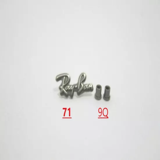 Genuine Ray Ban 8301 8302 8307 8316 8317 replacement Icons & Screws for temples 