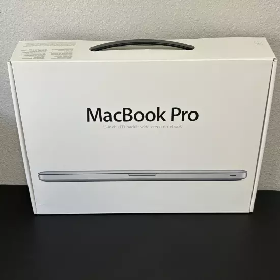 Apple Mac 15-inch MacBook Pro Empty Box ONLY Nice w/ Insert*