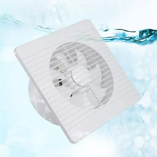 Toilet Extractor Fan Powerful Air Vent Wall Mounted Fans For Bathroom Kitchen