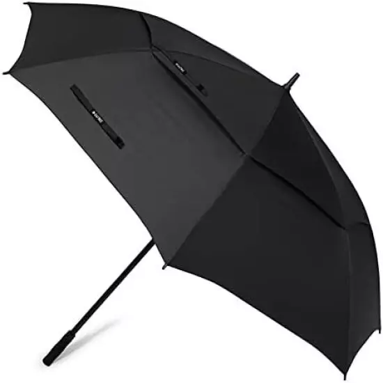 G4Free 72 Inch Huge Large Oversize Golf Umbrella Automatic Open Double Canopy Ve