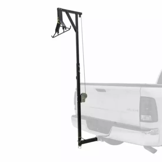 Kill Shot 300-lb Capacity Hitch-Mounted Deer Hoist with Gambrel, DEER-HOIST