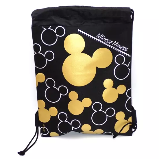 Mickey Mouse Drawstring Backpack String Reusable Bag Disney Birthday Gift