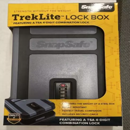 Snapsafe TrekLite Lock Box