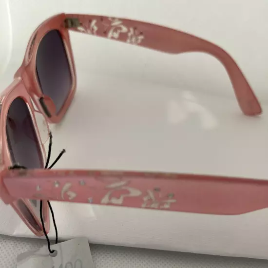 Italy Design Sunglasses Classic butterflies & bling brown, pink, black, blue