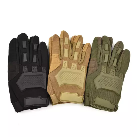 Full Finger Tactical Protective Gloves Touch Screen Work Army Military Hunting