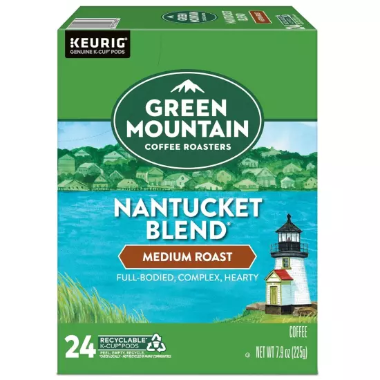 Nantucket Blend K-Cup Pods, Medium Roast, 96 Count (4x24)