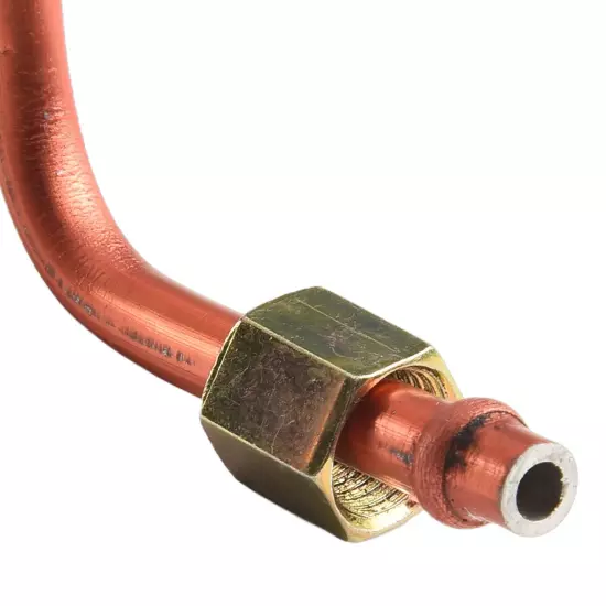 Sturdy Copper plated Aluminum Air Compressor Exhaust Tube for Longevity